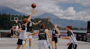 NBA: Luka Doncic promove torneio com quadra flutuante em lago na Eslovênia e imagens impressionantes