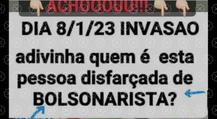 Foto não mostra senadora Eliziane Gama disfarçada entre golpistas do 8 de janeiro