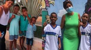 Faxineira analfabeta adota os filhos da amiga assassinada para que não se separassem