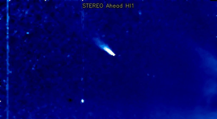 Nave da NASA flagra cometa Nishimura após sua aproximação com o Sol