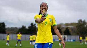 Com uma a menos, Seleção Brasileira feminina sub-19 vence a Colômbia pela Liga de Desenvolvimento Conmebol