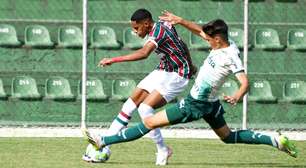 Palmeiras toma empate do Fluminense no fim pelas quartas do Campeonato Brasileiro sub-17