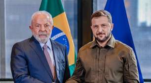 Lula se reúne com Zelensky e aponta conversa sobre 'caminhos para a construção da paz'
