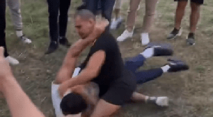 VÍDEO: Briga entre fisiculturista e lutador de MMA termina em sangue na Turquia