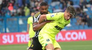 Ex-Palmeiras marca contra, mas Juventus perde do Sassuolo no Italiano