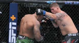 IMAGEM FORTE: Peso pesado recebe dedo no olho assustador e se desespera no octógono do UFC Las Vegas 79