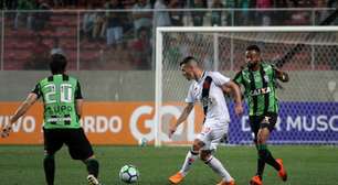 América-MG e Vasco se enfrentam visando escapar do Z-4 do Brasileirão