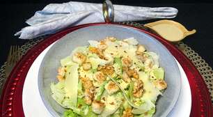O segredo da salada caesar: o molho - o mais fácil, aqui