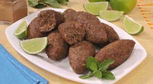 Quibe frito: aprenda a receita do salgadinho árabe