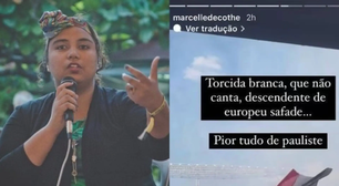 Assessora de Anielle é exonerada após postagem com ataques à torcida do São Paulo