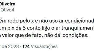 Cobrança extra por ar-condicionado ligado em carro de app gera polêmica