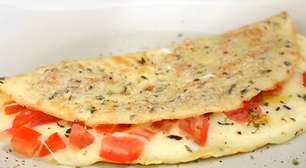 Crepe de aveia feito na frigideira uma ótima opção de lanche leve e saboroso para sua família