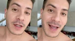 A Fazenda 15: Arthur Aguiar reage às menções no reality: "parece que estou lá"
