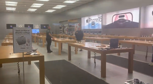 iPhone bloqueado: loja da Apple é saqueada, mas telefones param de funcionar