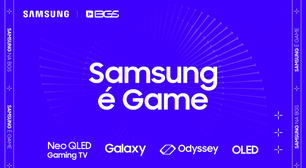 Samsung leva Smart TVs gamers para BGS com estande de 1.000m²