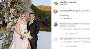 Ronaldo e Celina Locks revelam detalhes do casamento em Ibiza; veja