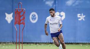 Recuperado de lesão, Wesley Gasolina participa de treino do Cruzeiro e fica perto de voltar
