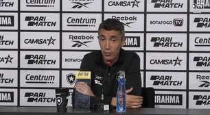 Bruno Lage avalia vaias no Botafogo e explica Tiquinho no banco