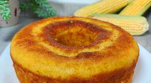 Bolo de milho aquele bem molhadinho e delicioso que não dá trabalho nenhum para fazer