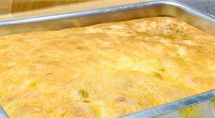 Torta de frango molhadinha e deliciosa feita no liquidificador