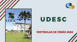 Inscrição Vestibular de Verão 2024 da Udesc