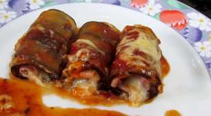 Receita de Canelone de Berinjela perfeita para os vegetarianos