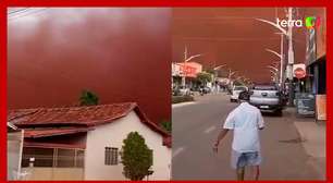 Nuvem de poeira assusta moradores de cidade do interior de Goiás