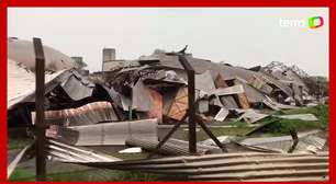 Tornado atinge cidade de Cascavel (PR) e deixa enorme rastro de destruição