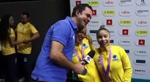 Repórter chora com medalhas de Rebeca Andrade e Flávia Saraiva no Mundial de Ginástica