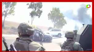 Polícia de Israel divulga vídeo onde liberta pessoas feitas reféns pelo Hamas