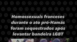 Cenas de repressão a ato LGBTQIA+ na Ucrânia circulam nas redes como se mostrassem marcha pró-Hamas