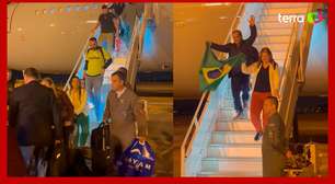 Primeiro voo com 211 brasileiros repatriados de Israel chega ao País