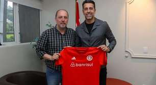Diretor esportivo do Arsenal, Edu Gaspar visita o Internacional