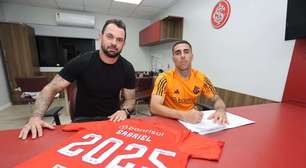 Internacional anuncia renovação com Gabriel até o final de 2025