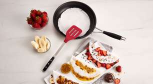 Receita: tapiocas doces ficam prontas em 10 minutos!
