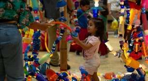 Mês das Crianças: Shopping Anália Franco transforma resíduos em arte e conscientização
