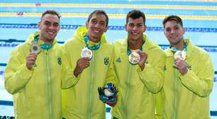 Brasil quebra recorde pan-americano e leva o ouro no revezamento 4x200m livre masculinobet de apostaSantiago