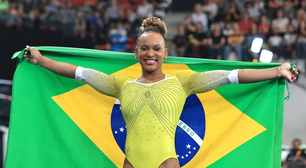 Rebeca Andrade ganha ouro e é reverenciada pelas rivais; veja como foi o salto