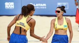 Duda e Ana Patrícia vencem a dupla dos Estados Unidos e vão para final do Vôlei de Praia
