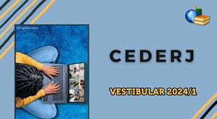Vestibular Cederj 2024/1: inscrição está aberta