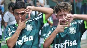 Palmeiras vence Corinthians no jogo de ida das quartas de final do Paulista sub-12; sub-14 do Verdão é derrotado
