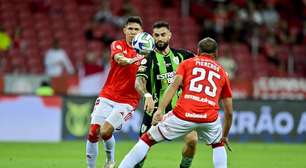 Inter apenas empata com o lanterna América-MG e completa segundo jogo seguido sem vencer no Brasileiro