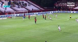 Lances do empate entre Atlético-GO e Novorizontino pela Série B