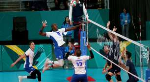 Pan 2023: Brasil vai encarar a Colômbia na semifinal do vôlei masculino