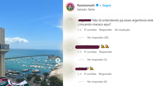 Marcelo, do Fluminense, é vítima de racismo em post da Conmebol