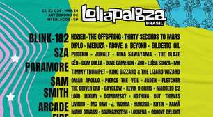 Lollapalooza divulga line up e divide opiniões na web: "vai pisar"