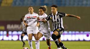Clássico San-São tem vitória Santista em jogo marcado pela falta de ritmo na semi do Paulistão Feminino