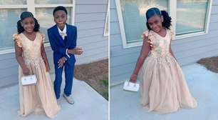 Menino dança com a irmã em baile da escola no lugar de pai ausente