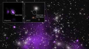 Destaque da NASA: buraco negro distante é a foto astronômica do dia