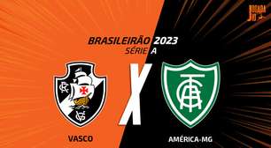 Vasco x América-MG, AO VIVO, com a Voz do Esporte, às 17h